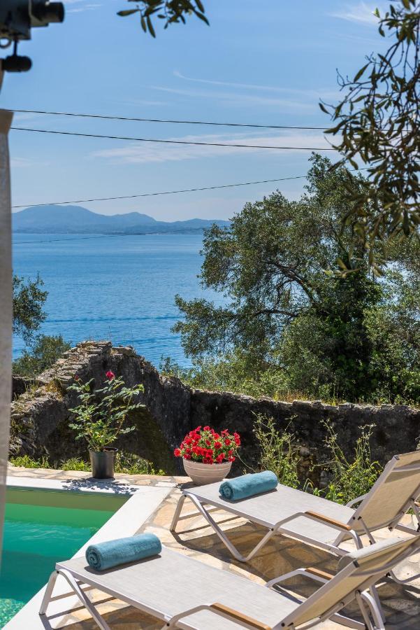 Alkinoi Seaview Villa With Private Pool By Konnect, Nisaki Nisaki  Dış mekan fotoğraf