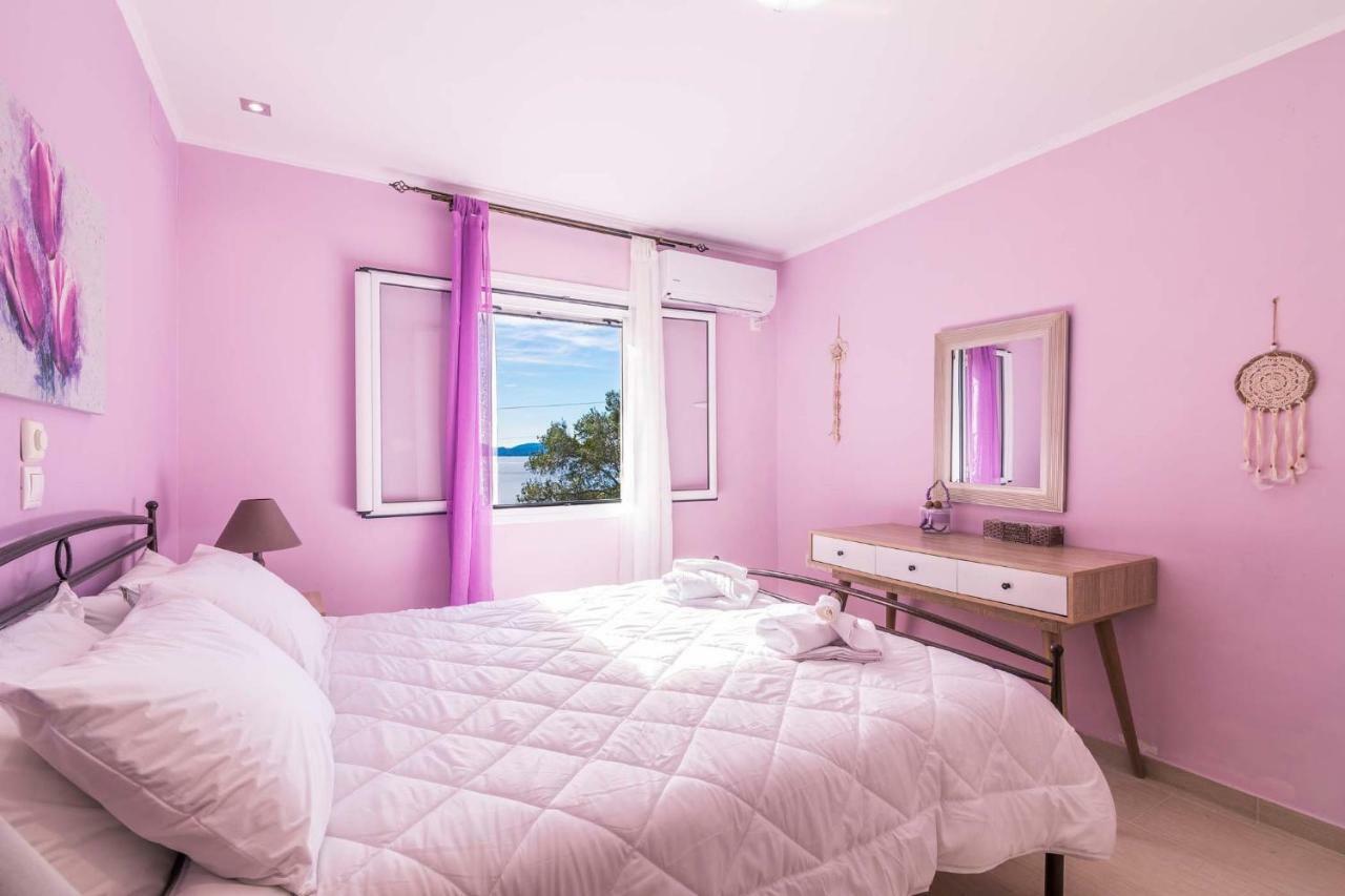 Alkinoi Seaview Villa With Private Pool By Konnect, Nisaki Nisaki  Dış mekan fotoğraf